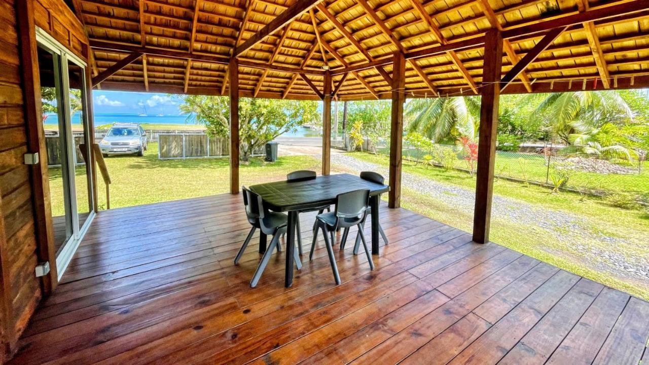 Raiatea - Bungalow Nautilus Lagoon Villa Uturoa Eksteriør bilde
